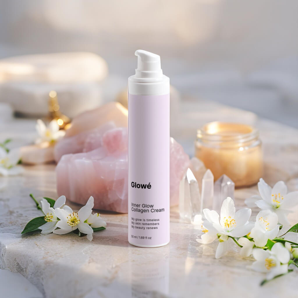 Inner Glow Collagen Cream – Firms your skin. Rebuilds your magnetic radiance.