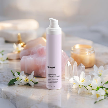 Inner Glow Collagen Cream – Firms your skin. Rebuilds your magnetic radiance.